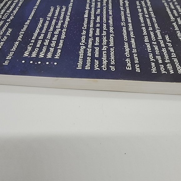 Paperback Book Interesting Facts For Curious Minds - Picture 10 of 10